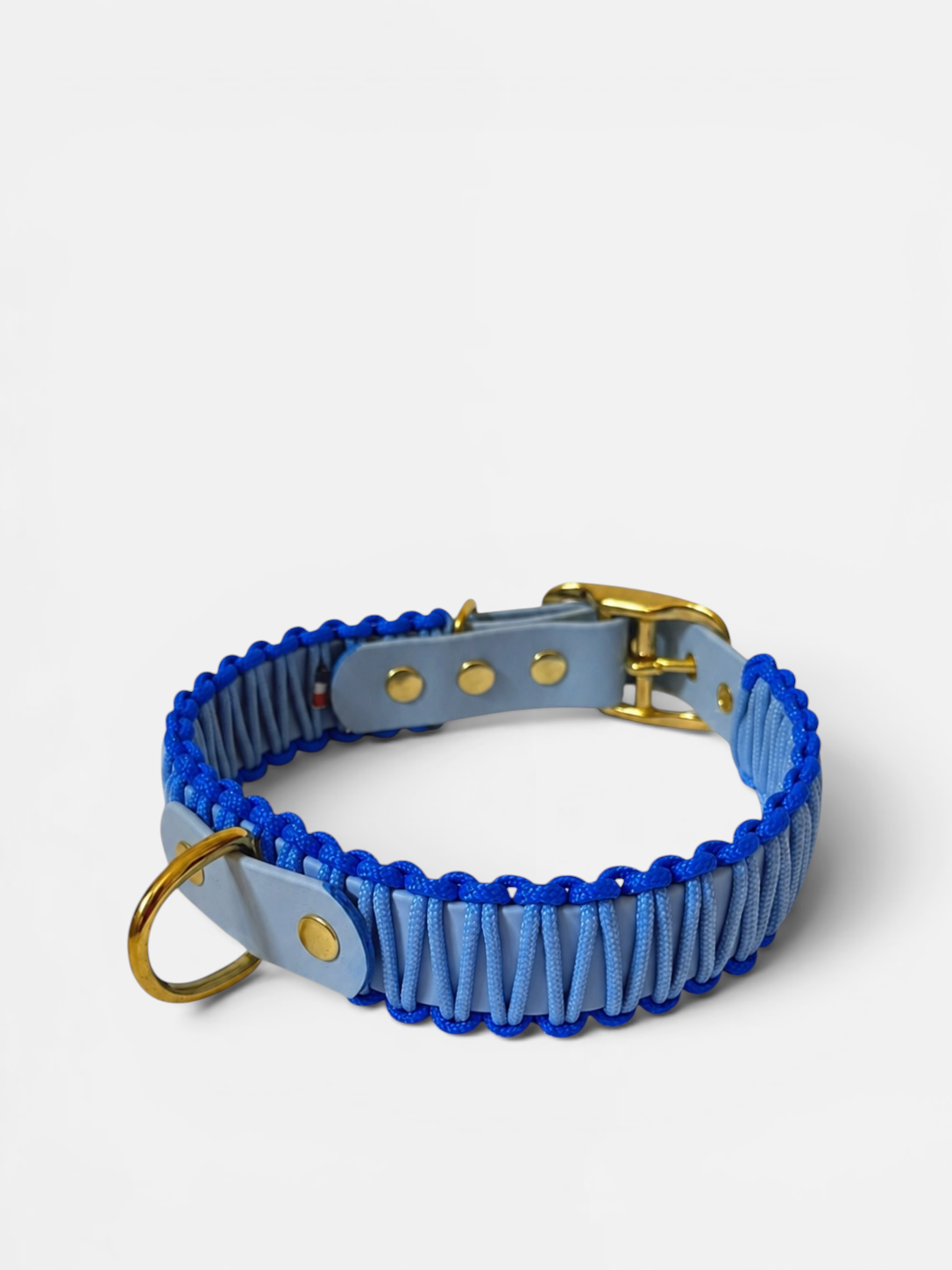 Collier réglable en Biothane et corde PLI Paris