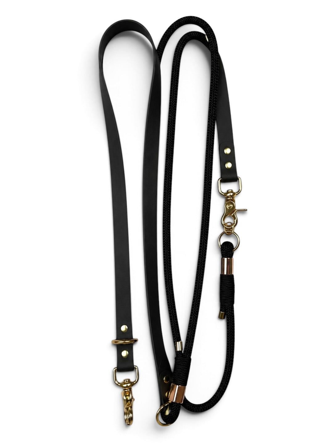 Black Mamba multi-position leash