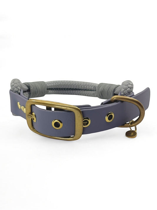 PLI PARIS collier en corde et biothane