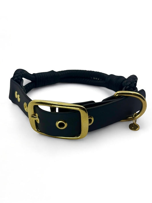 PLI PARIS collier en corde et biothane