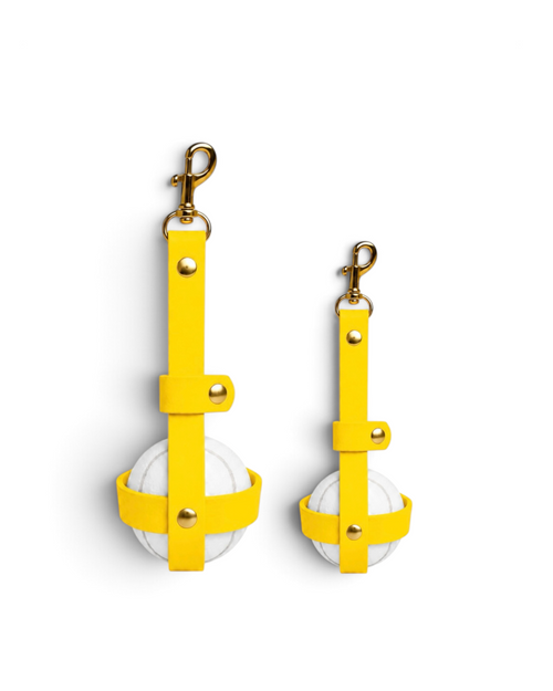 Porte-balle en Biothane Goldy Mama fait main PLI Paris