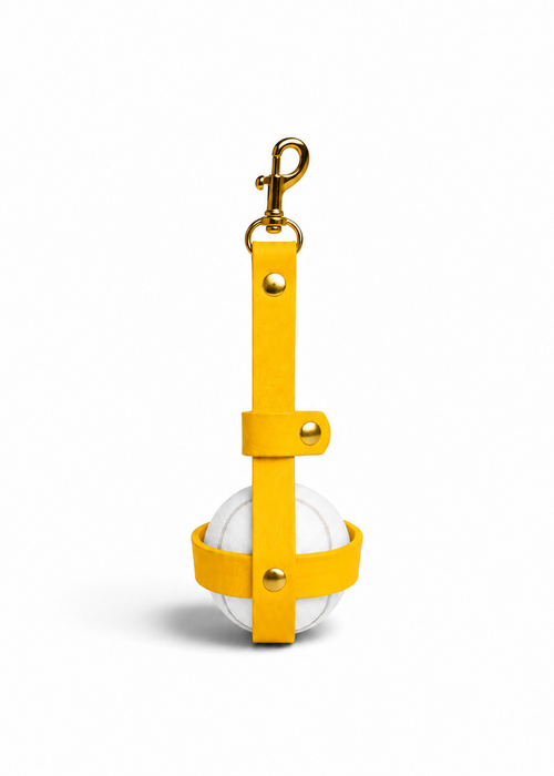 Porte-balle en Biothane Goldy Mama fait main PLI Paris
