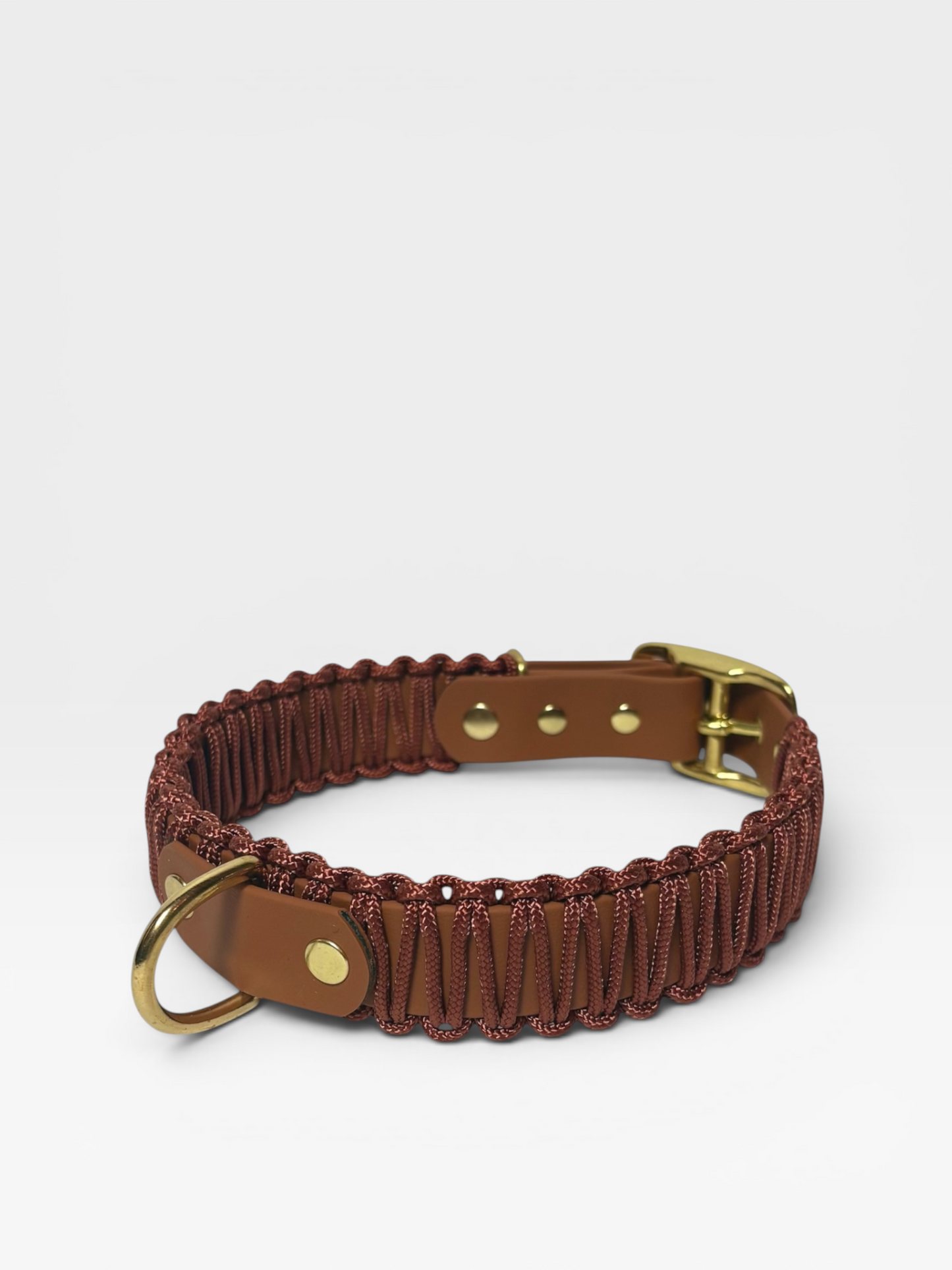 collier réglable en biothane et corde PLI Paris