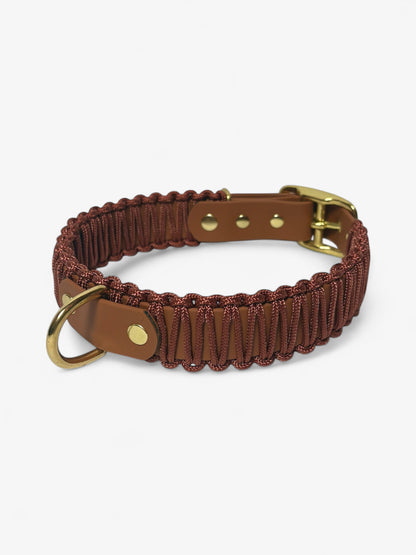 Collier réglable en Biothane et Paracorde PLI Paris