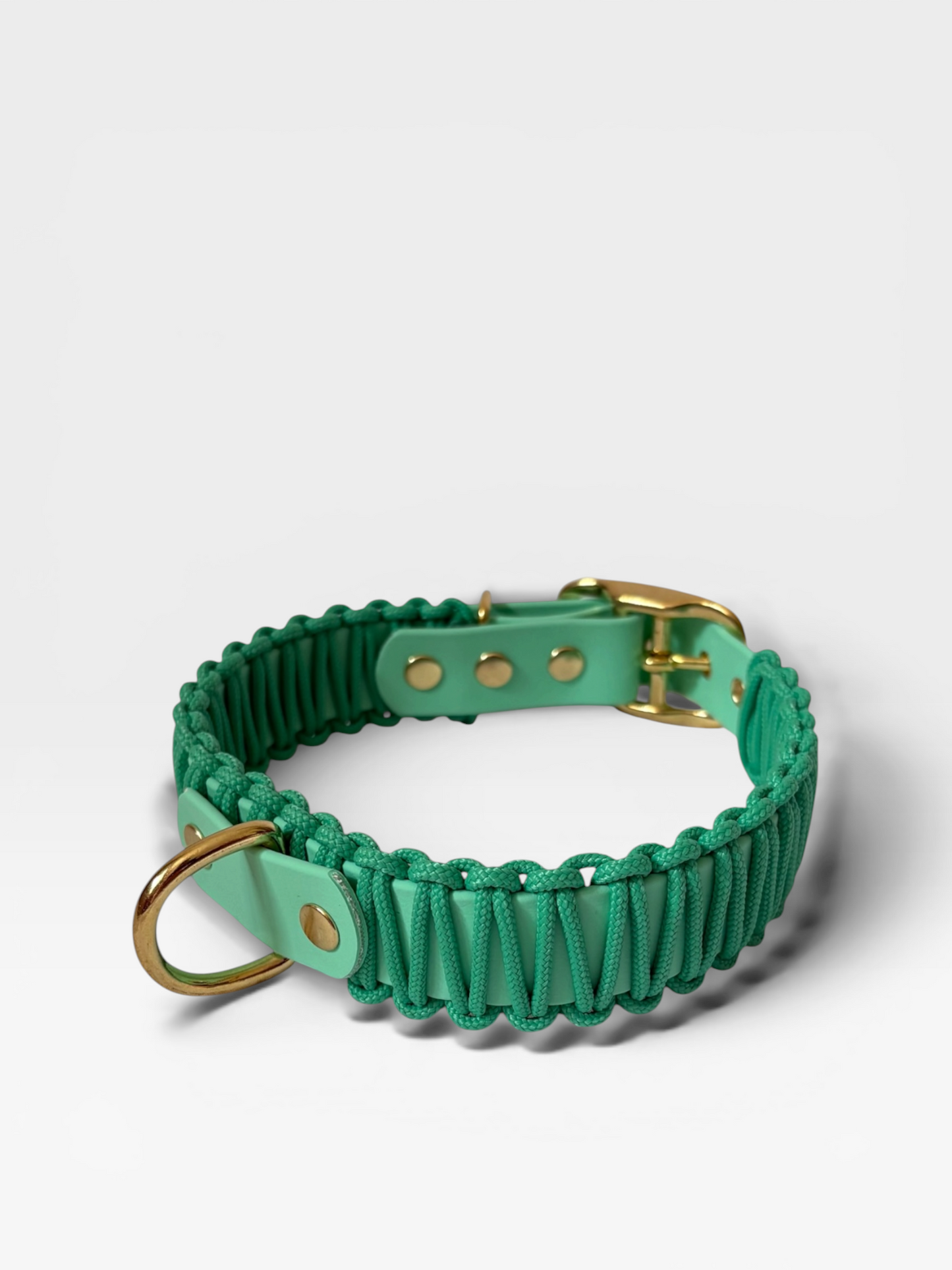 collier réglable en biothane et corde PLI Paris