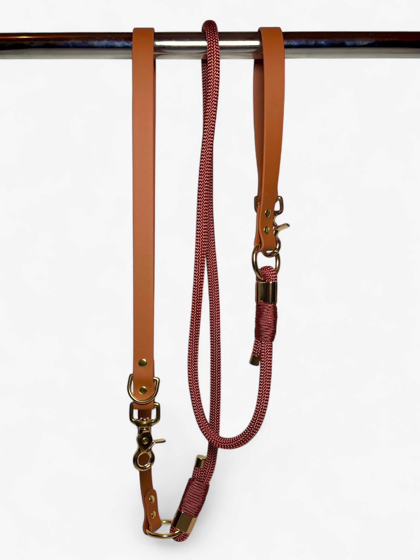 Laisse multi-positions en Biothane et Paracorde PLI Paris