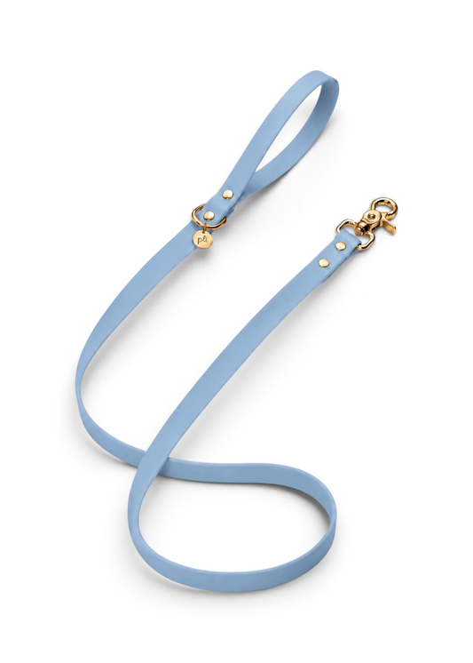 Laisse en biothane Baby Breeze de 1m60 fait main par PLI Paris