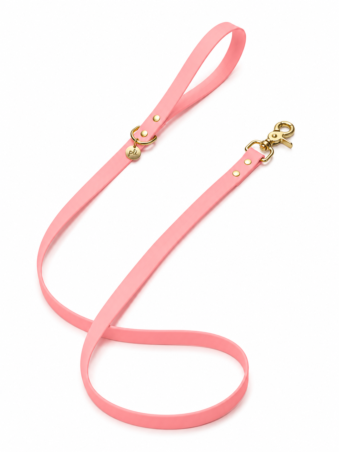 Laisse en biothane Sweet Candy de 1m60 fait main par PLI Paris